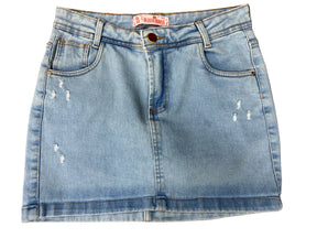 Saia Blogueirinha Essencial Jeans 1000