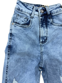 Calça Gamatop Botão C/Detalhe Quadriculado