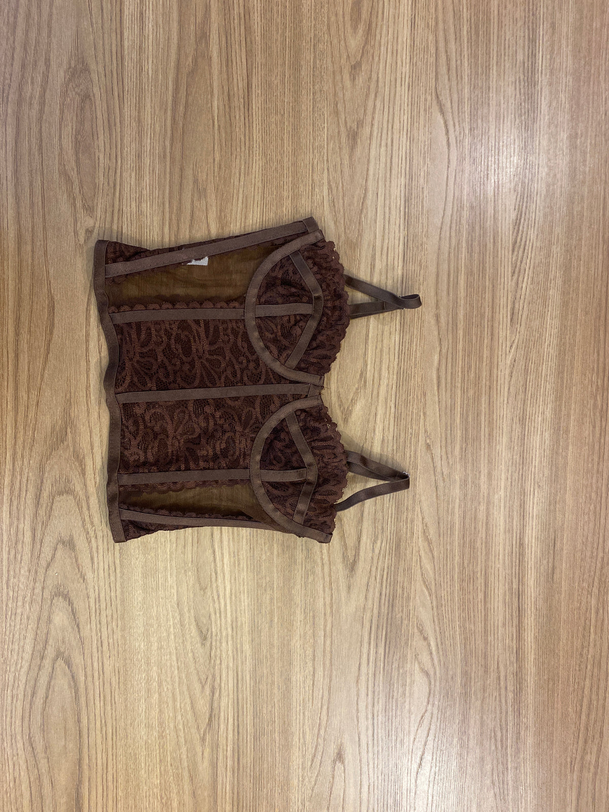 Corselet Renda/Tule