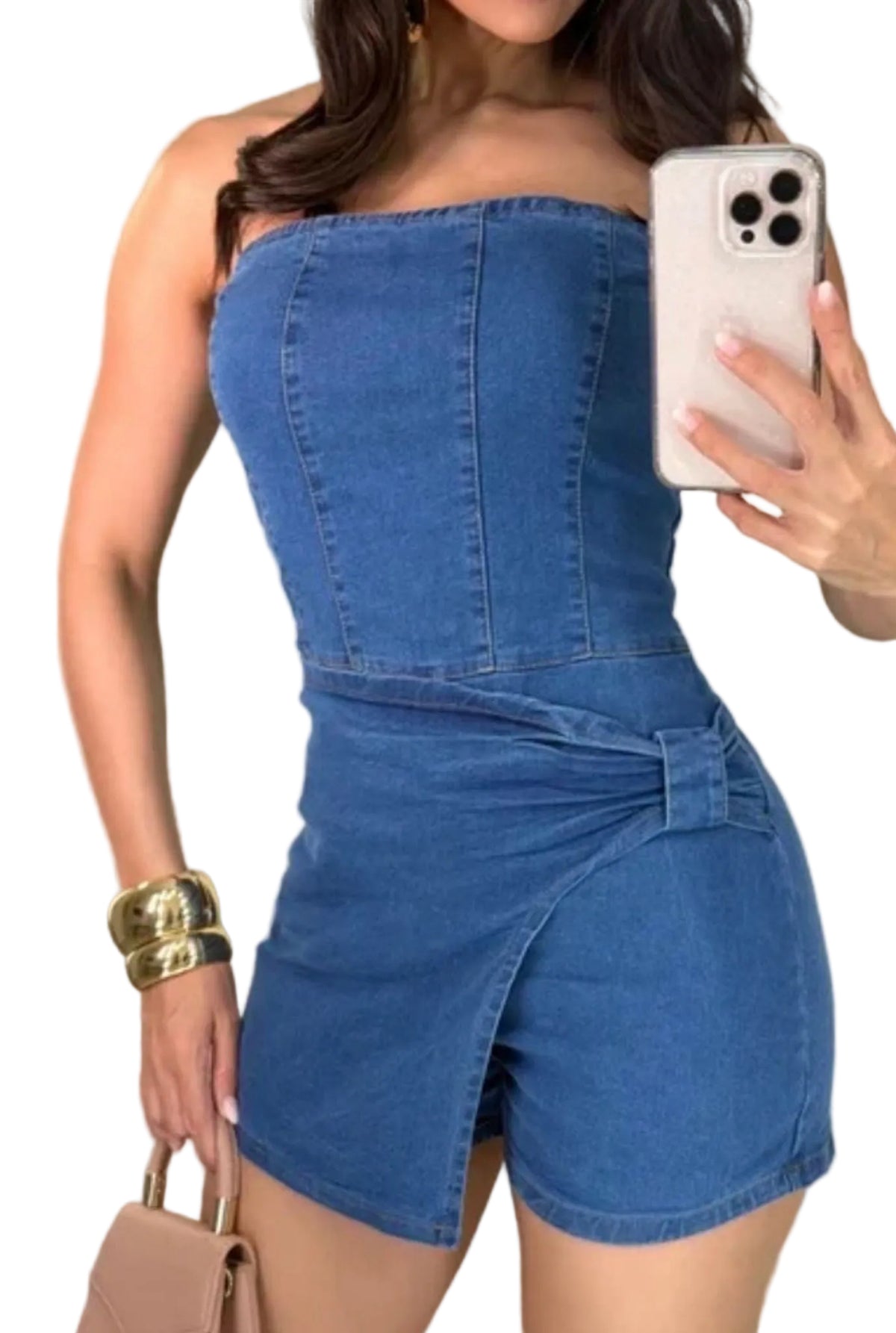 Macaquinho Jeans 157