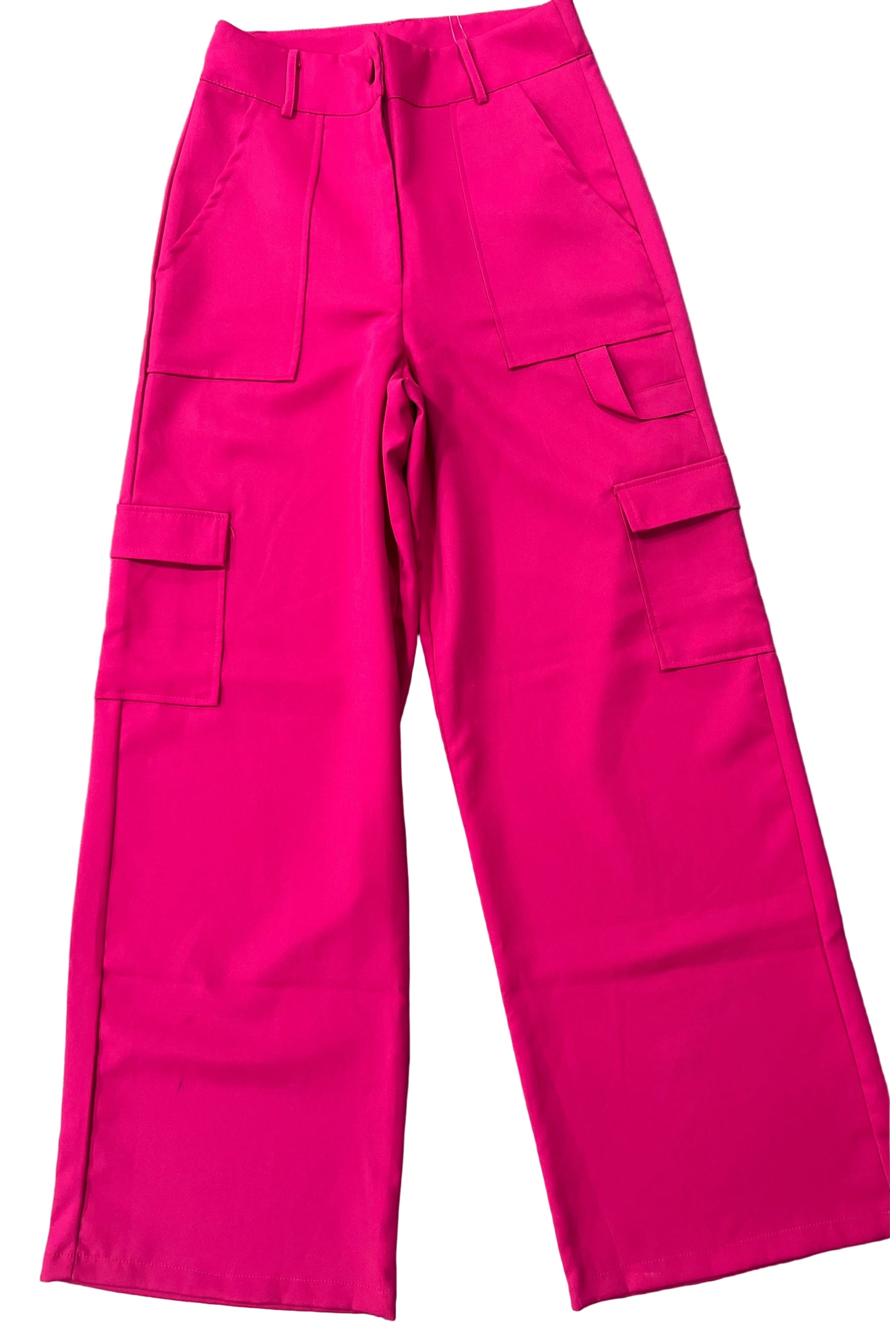 Calça Cargo Pantalona Alfaiataria