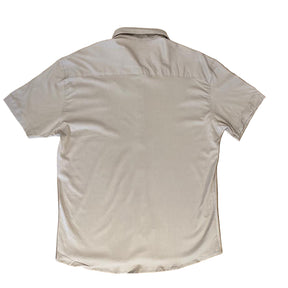 Camisa Social Masc Manga Curta Lycra 10723