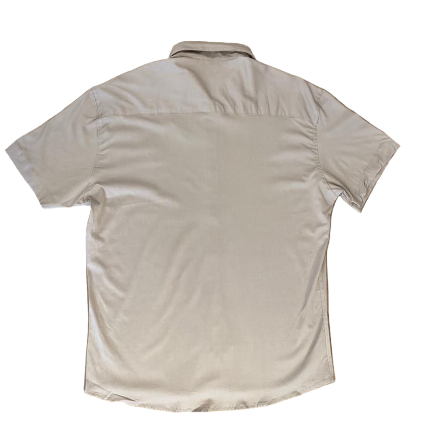 Camisa Social Masc Manga Curta Lycra 10723