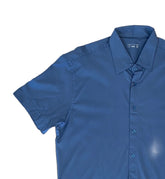 Camisa Social Masc Manga Curta Lycra 10723