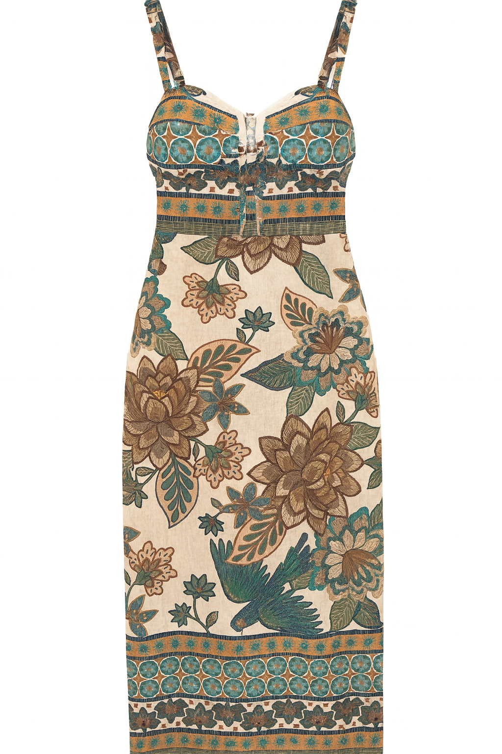 Vestido Midi Vero Estampado