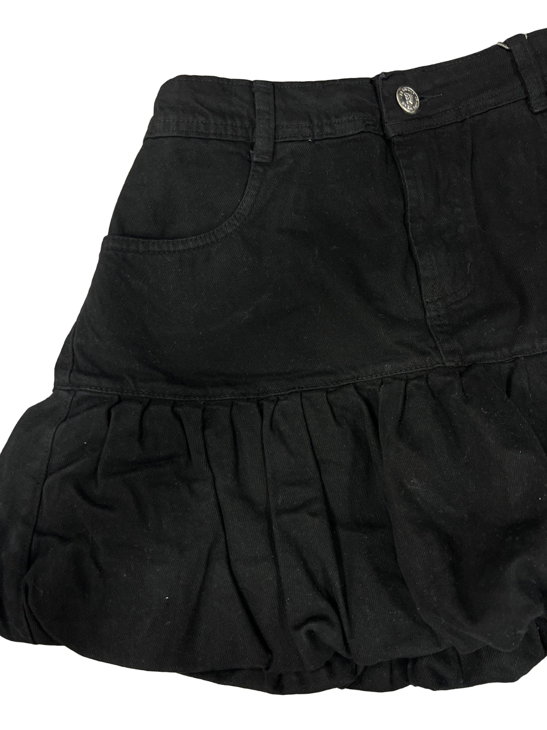Saia Balonê 23 Graus Jeans 5545