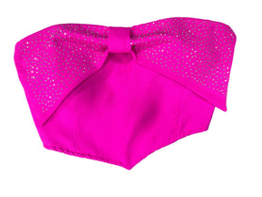 Cropped Strass Laço