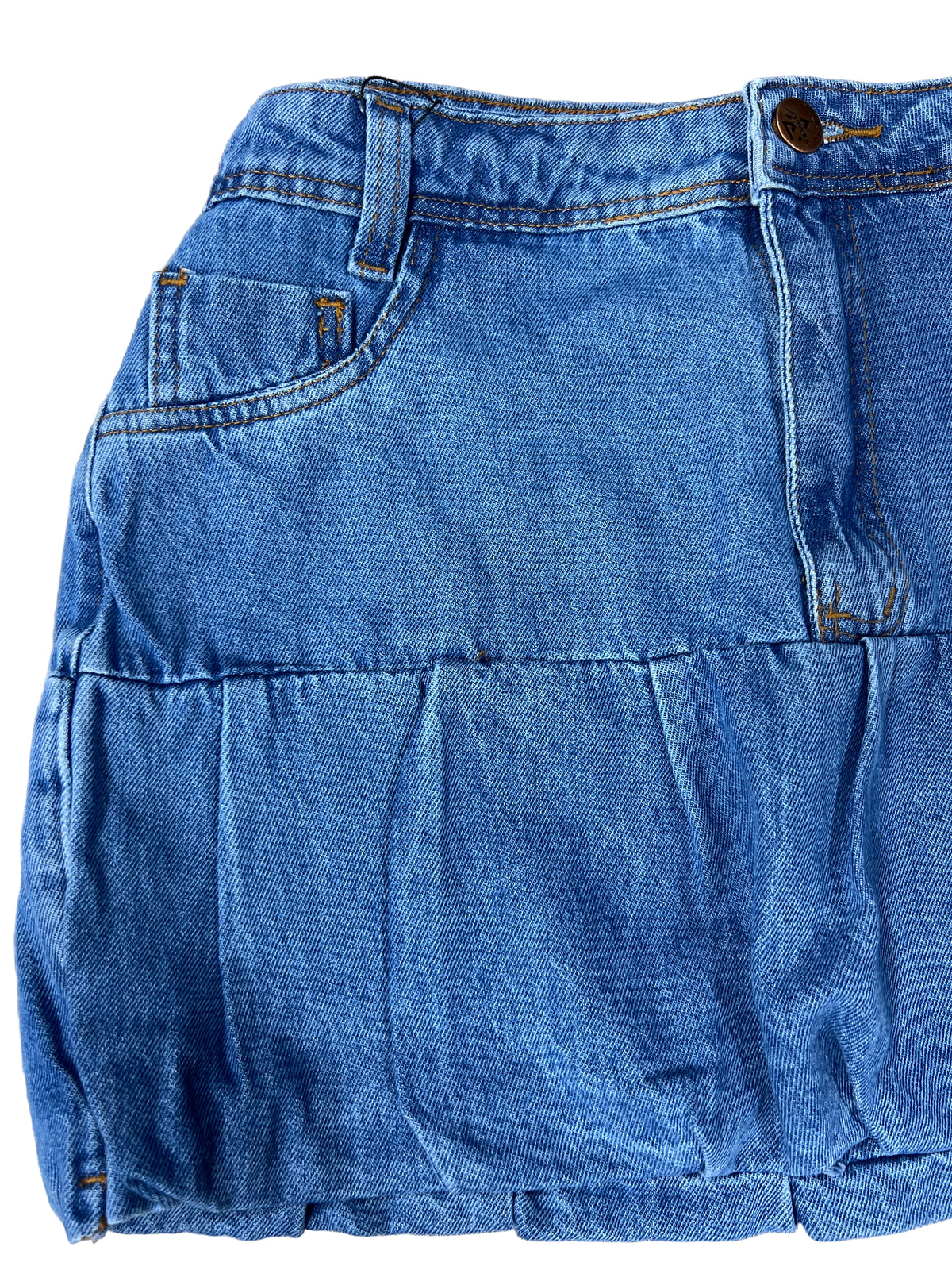Saia Balonê Jeans 10186
