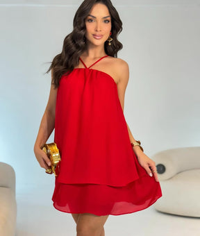 Vestido Fluído Tule MS