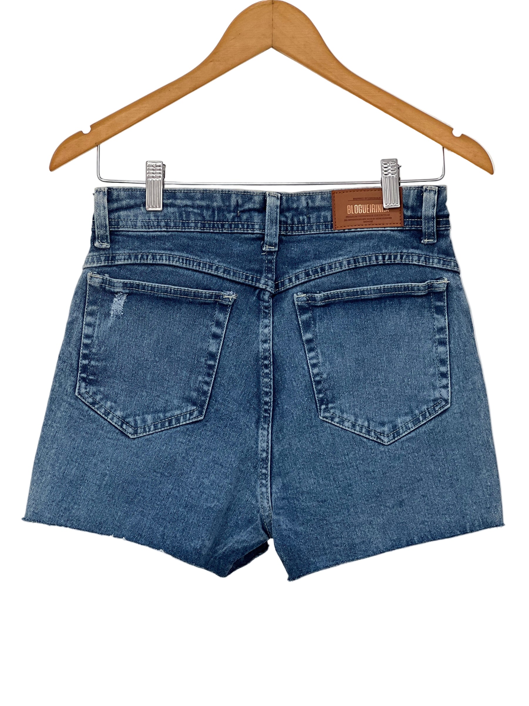 Short Saia Blogueirinha Jeans 373