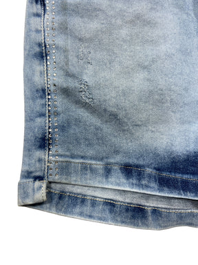 Short 23 Graus Detalhe Lateral em Strass 5514 (9567)