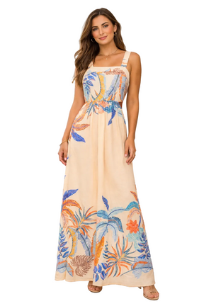 Vestido L/Estampado Kaoris
