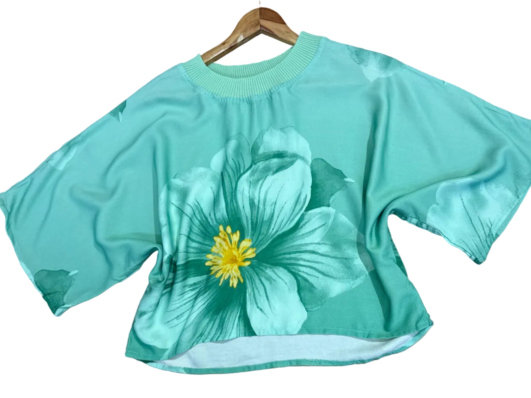 Cropped T-shirt Estampado