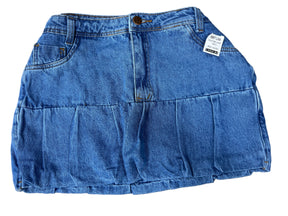 Saia Balonê Jeans 10186