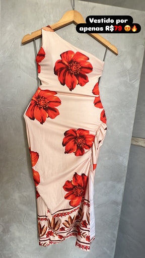 Vestido MIDI Lado U