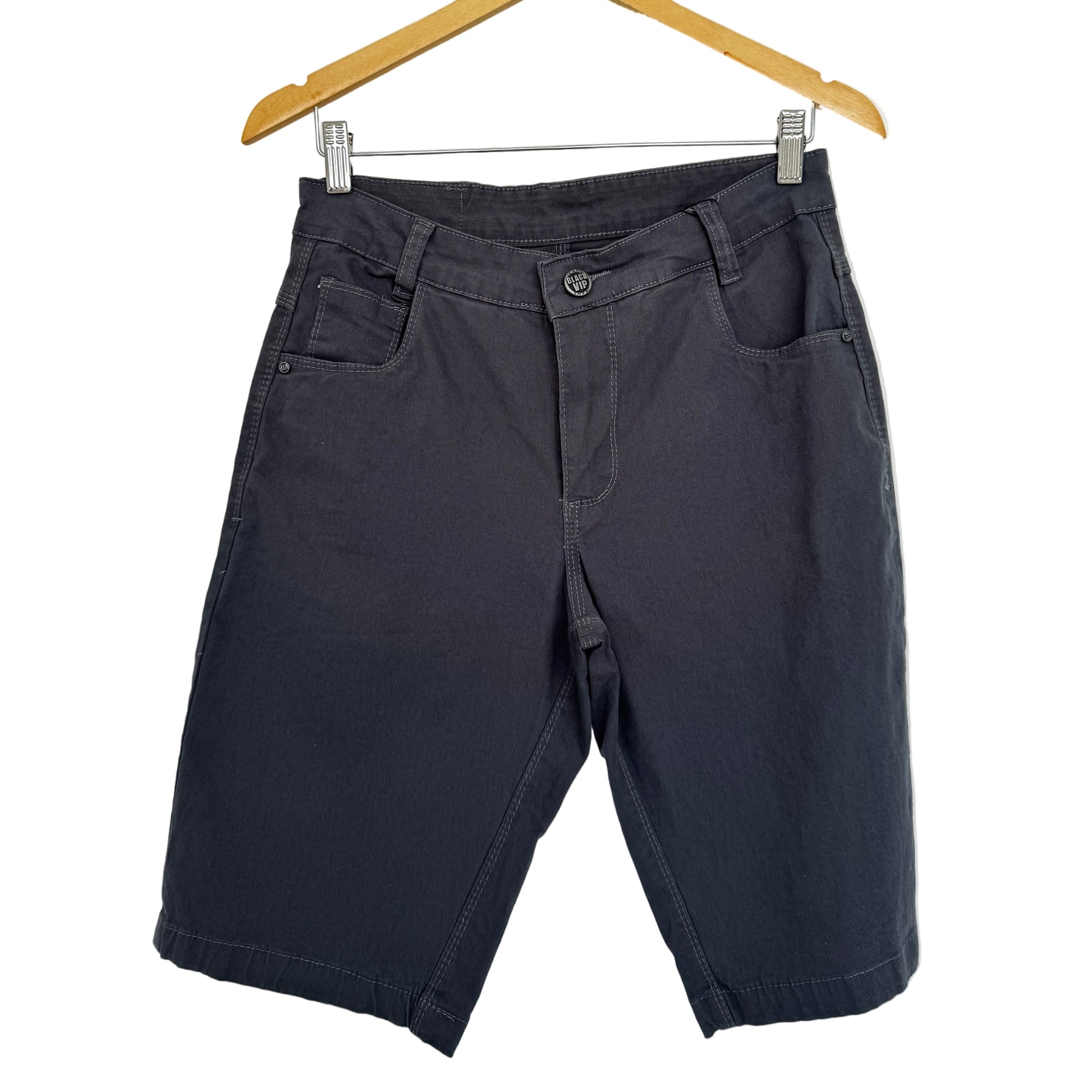 Bermuda Jeans Black VIP 02222