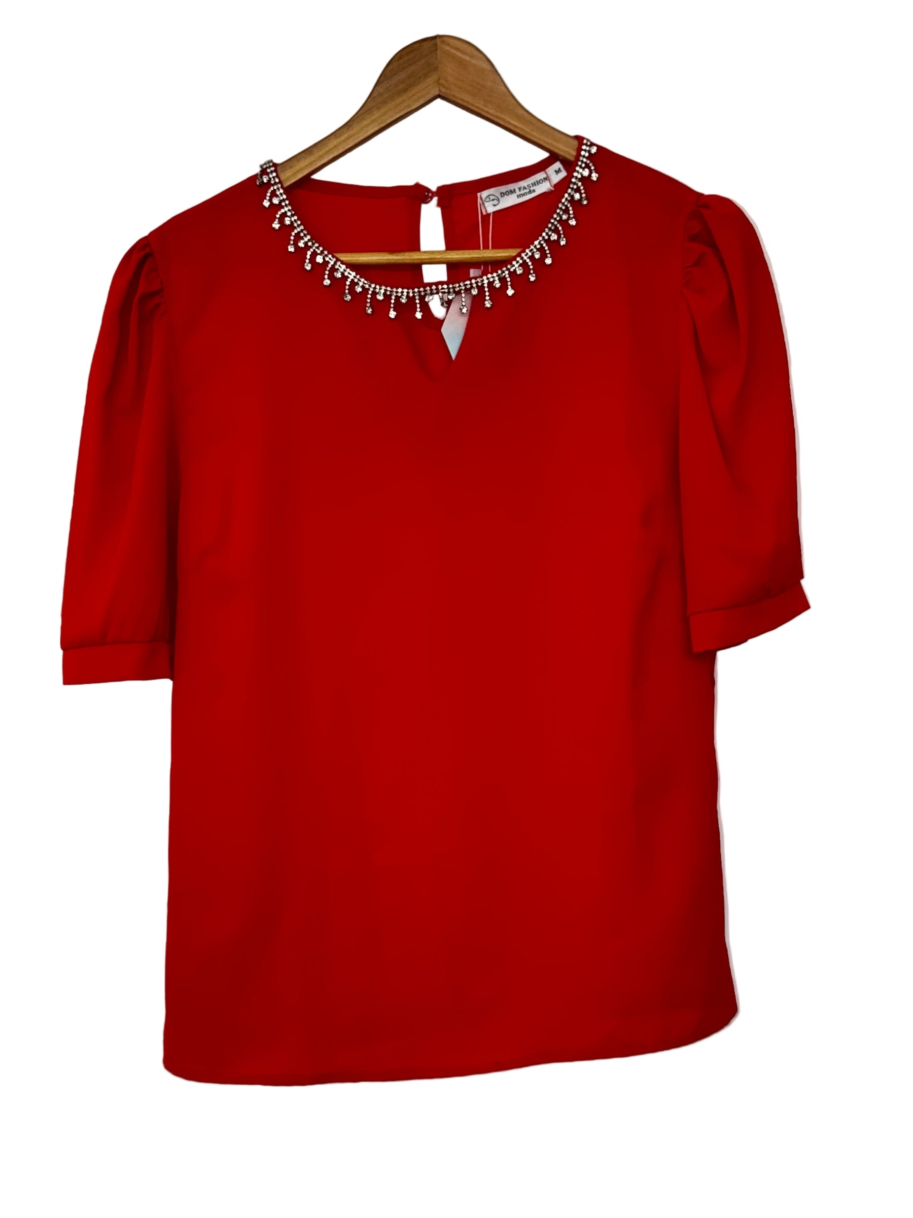 Blusa Manga Princesa Dom Fashion 790