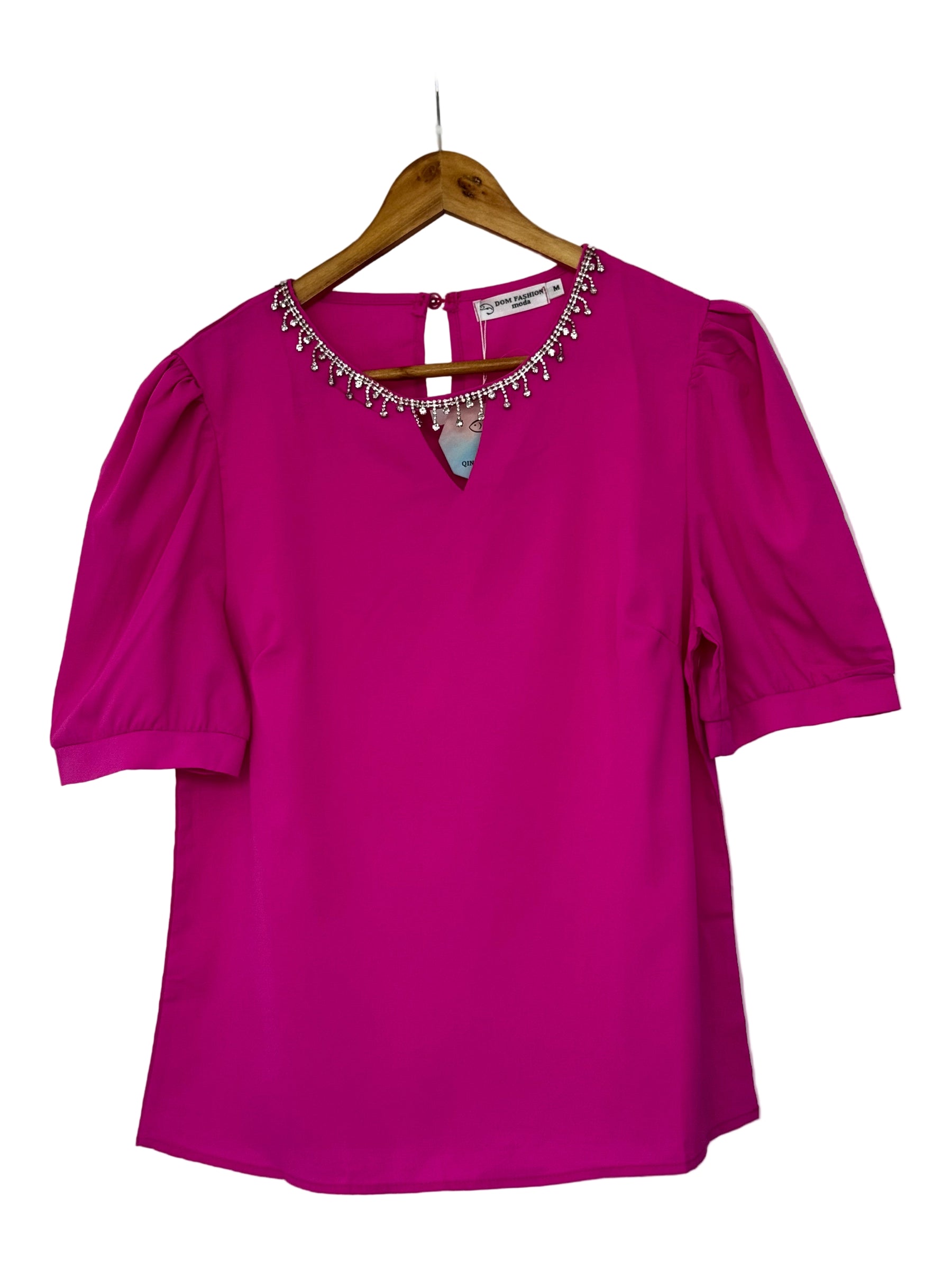 Blusa Manga Princesa Dom Fashion 790