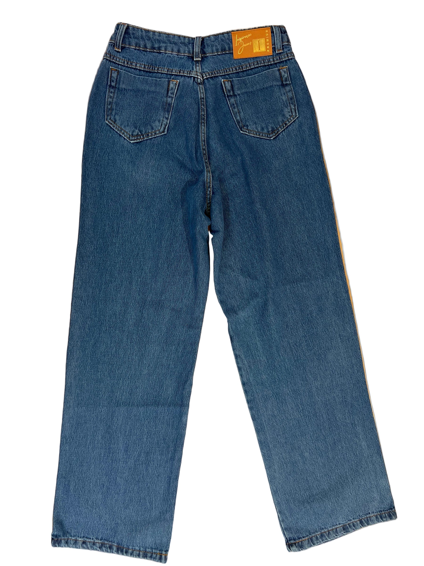 Calça Inspiração Wide Leg Jeans 10424