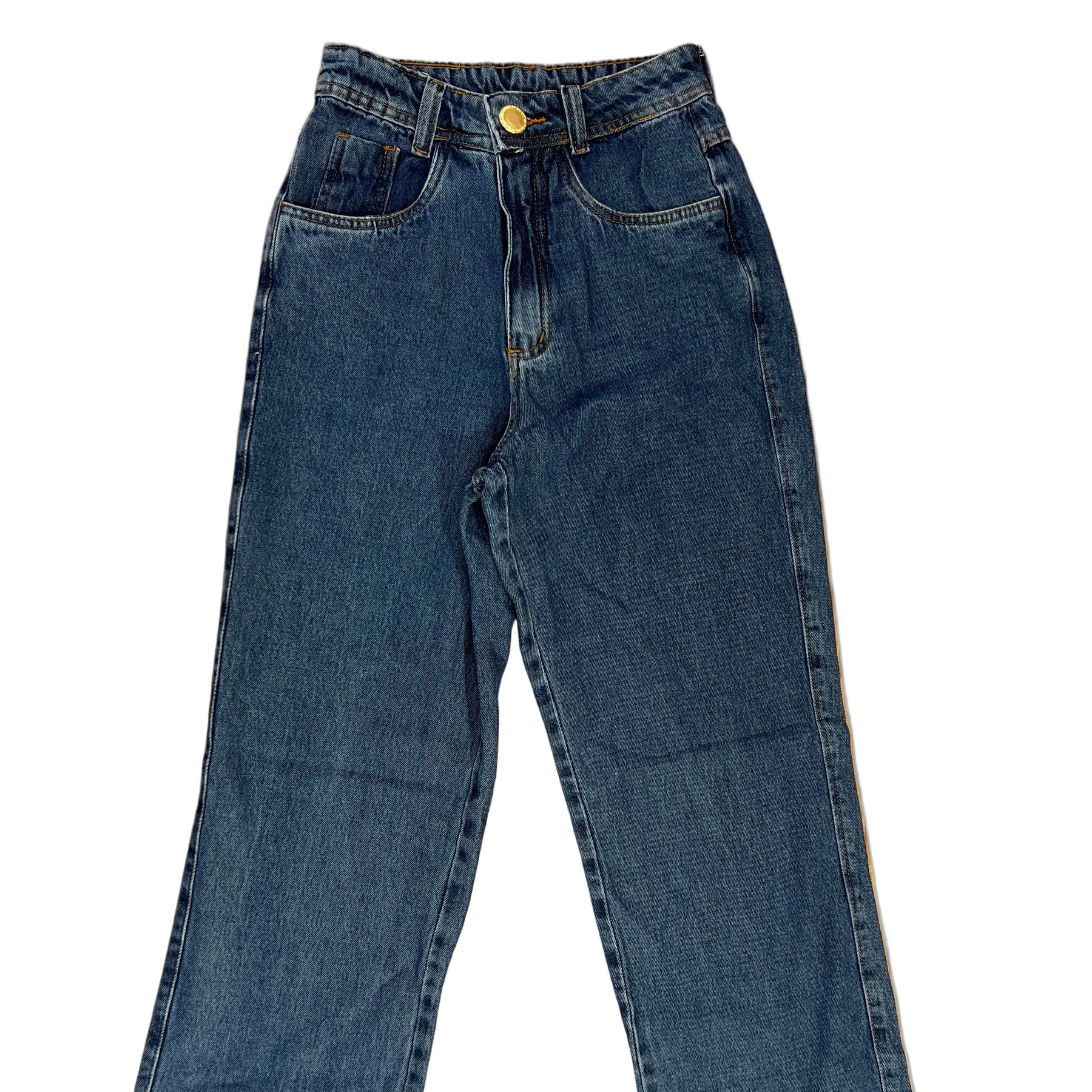 Calça Inspiração Wide Leg Jeans 10424