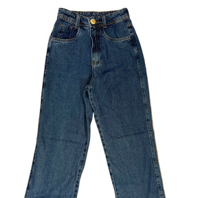 Calça Inspiração Wide Leg Jeans 10424