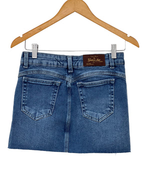 Saia Strass Gamatop Jeans 8272