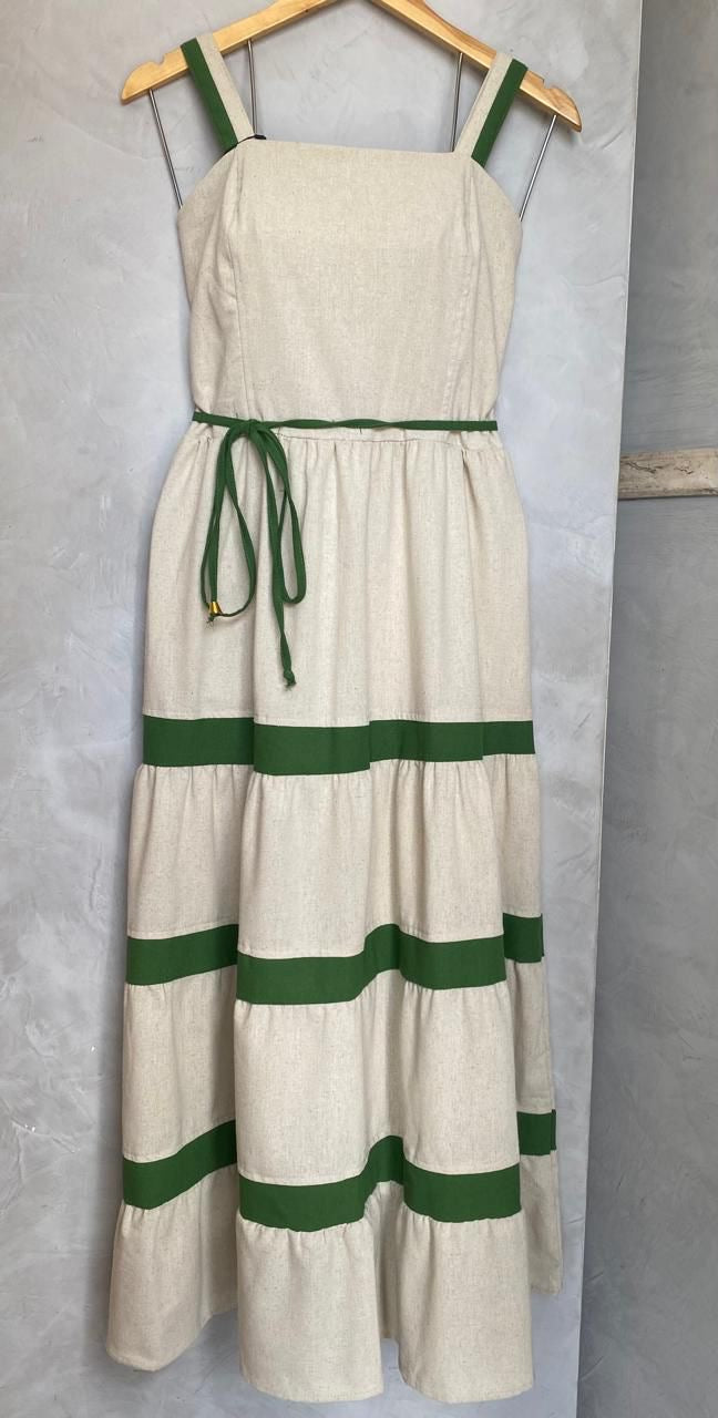 Vestido Bicolor Três Marias