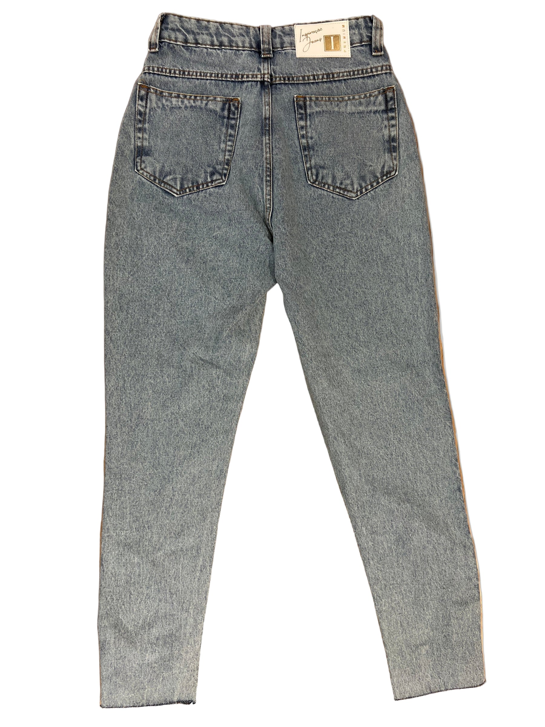 Calça Inspiração Mom Marmorizada 10423
