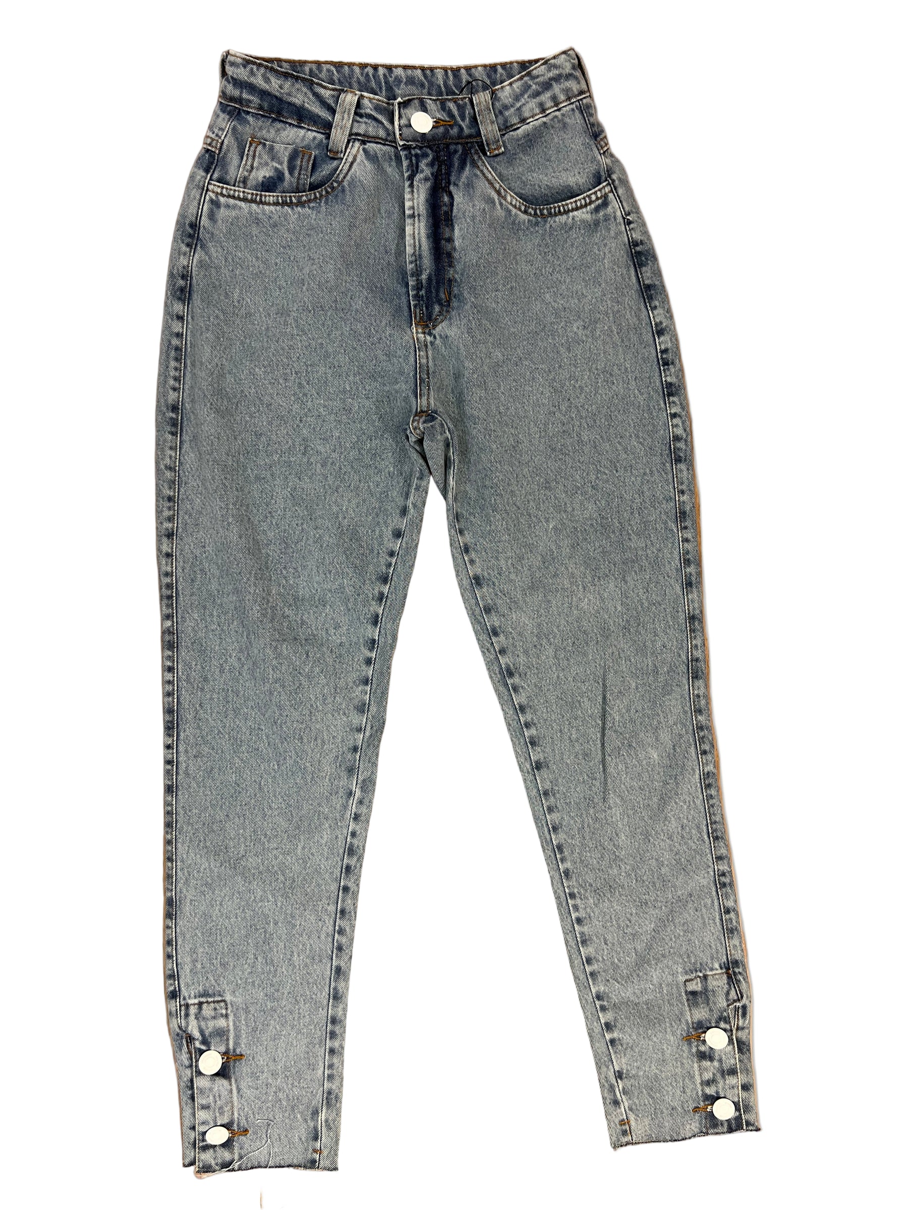 Calça Inspiração Mom Marmorizada 10423