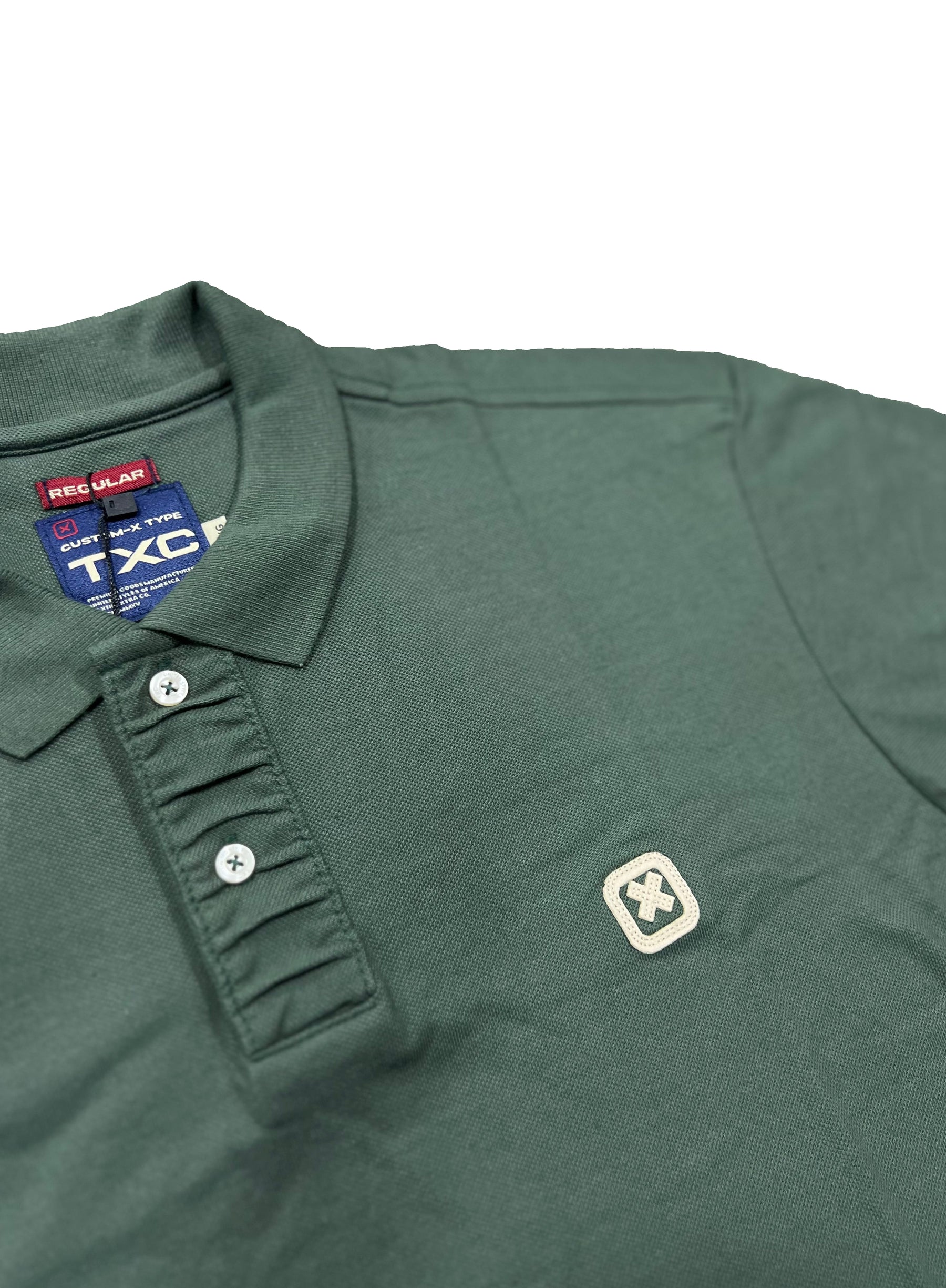 Polo TXC Plus Bordada 6368P Verde