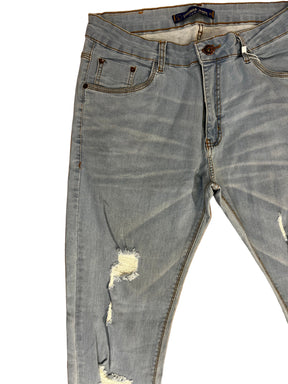 Calça Liminar Destroyed Jeans Masc 955