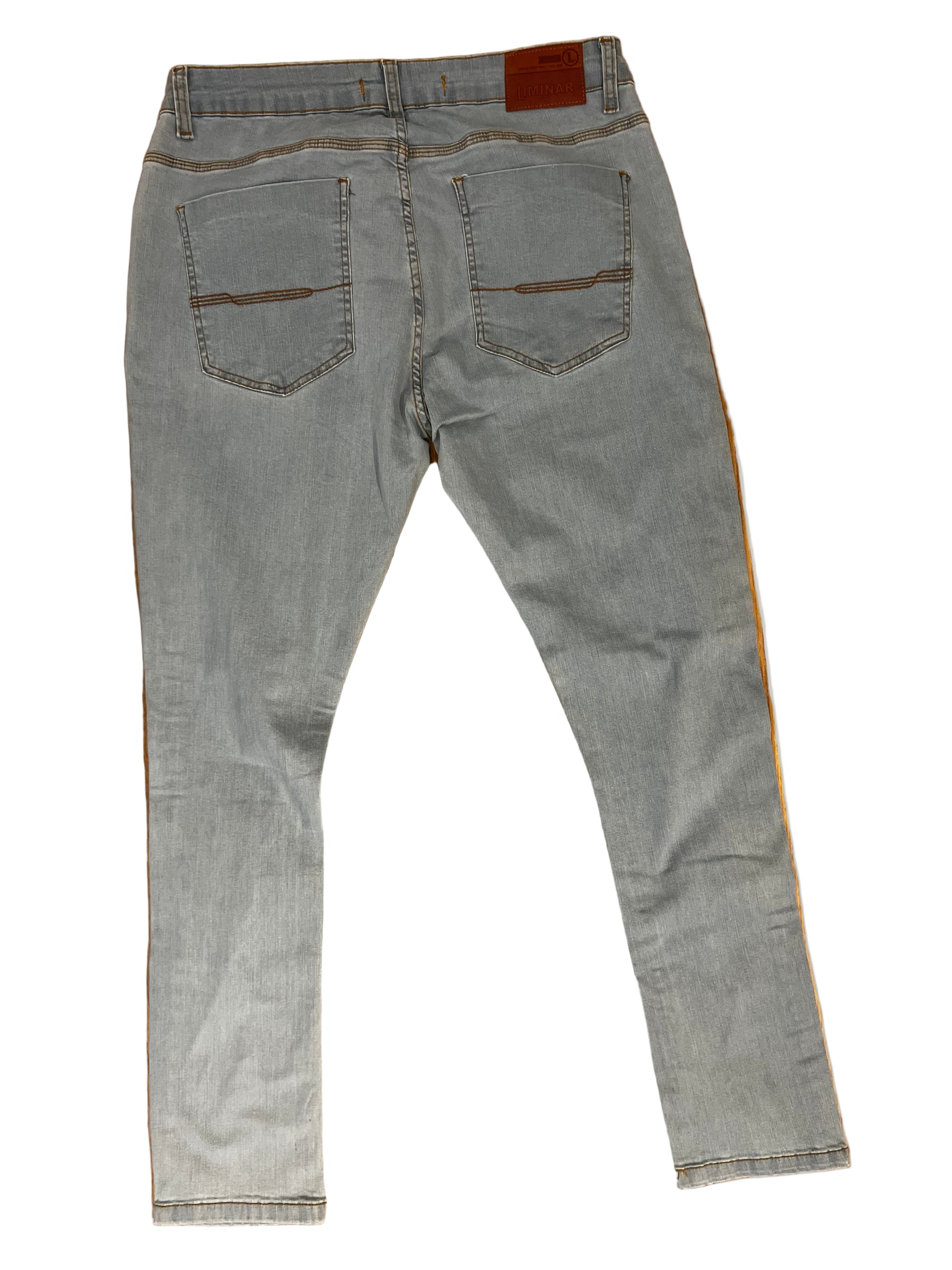 Calça Liminar Destroyed Jeans Masc 955