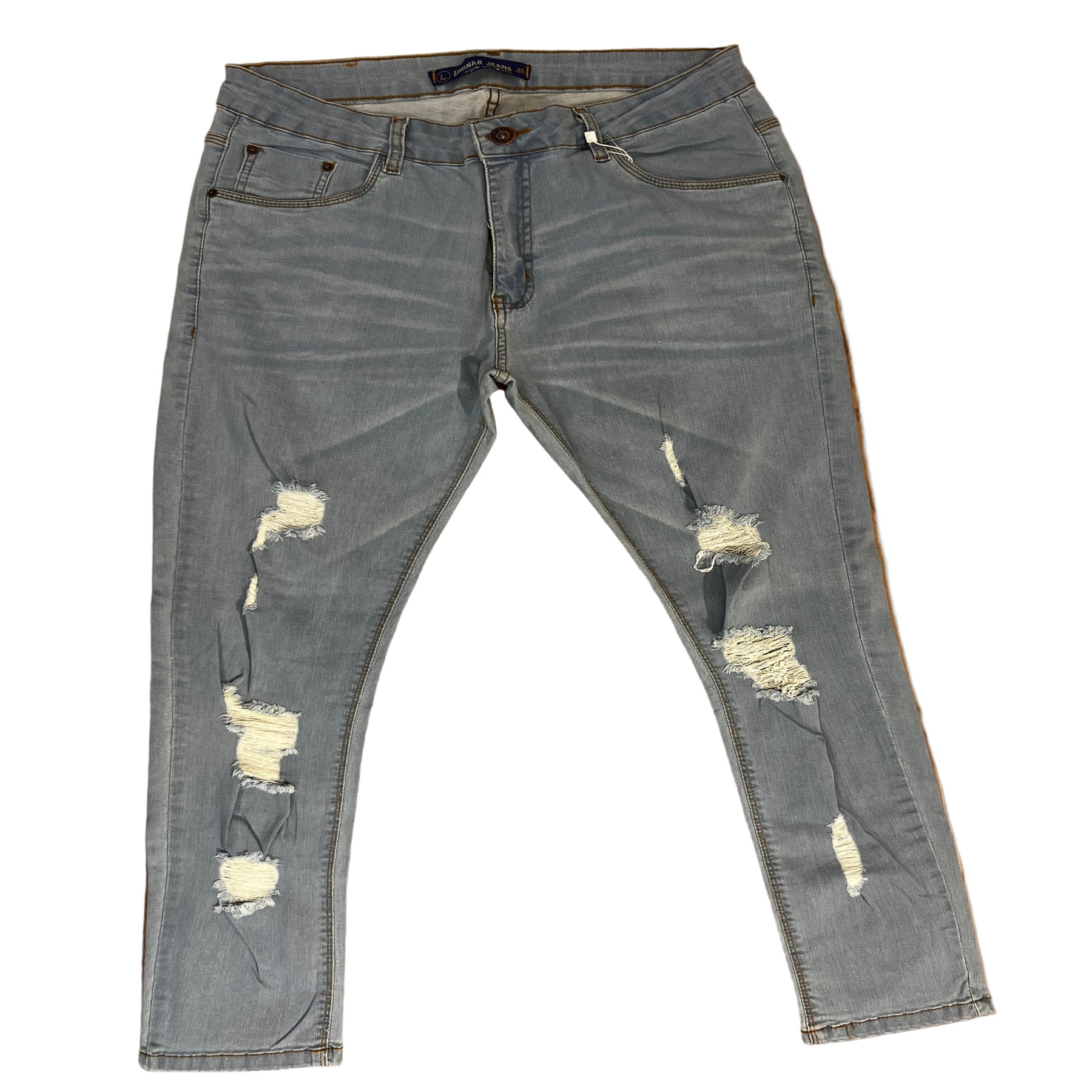 Calça Liminar Destroyed Jeans Masc 955