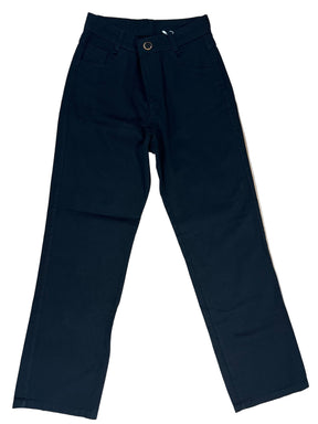 Calça Inspiração Wide Leg  Preta 964