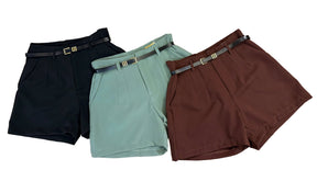 Short Alfaiataria com Cinto