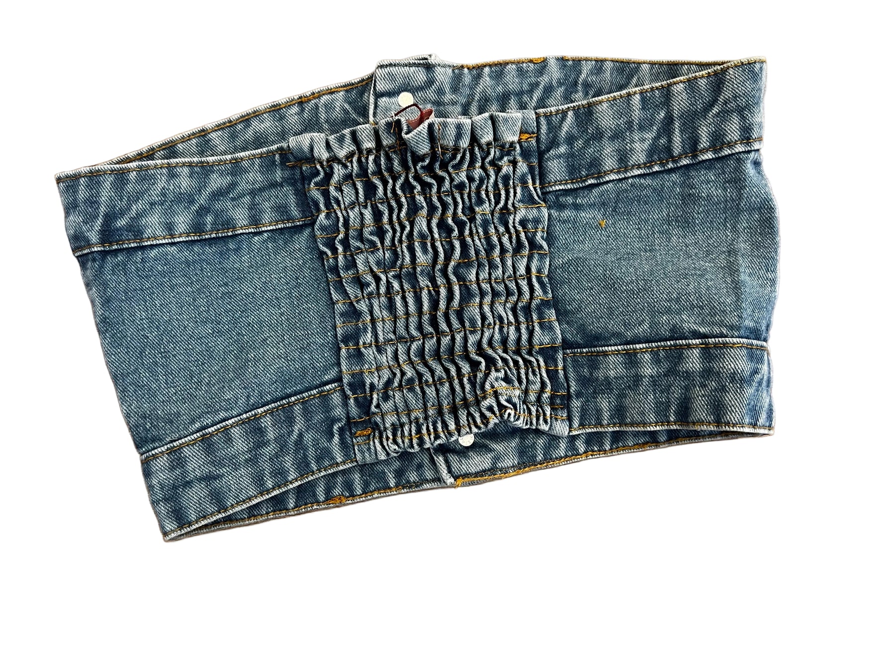Cropped Jeans Botão LaPana