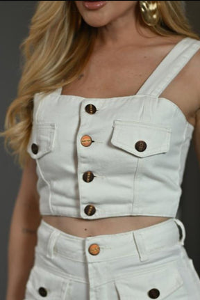 Top Jeans Off Aviamento