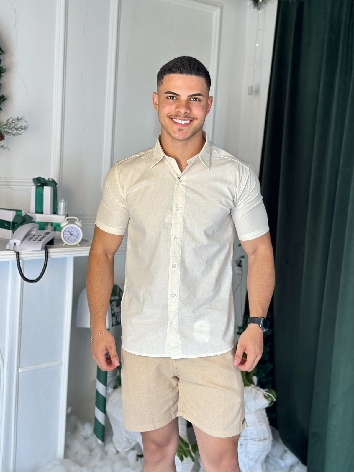 Camisa Social M/C Style 11300