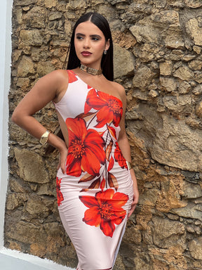 Vestido MIDI Lado U