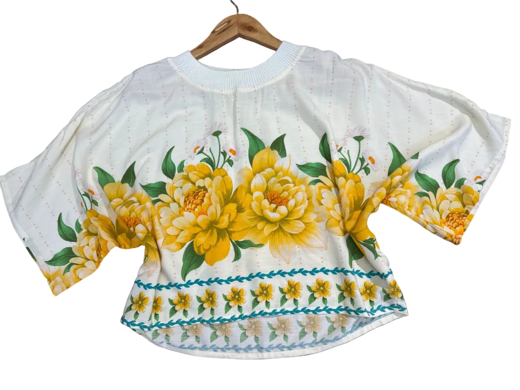 Cropped T-shirt Estampado