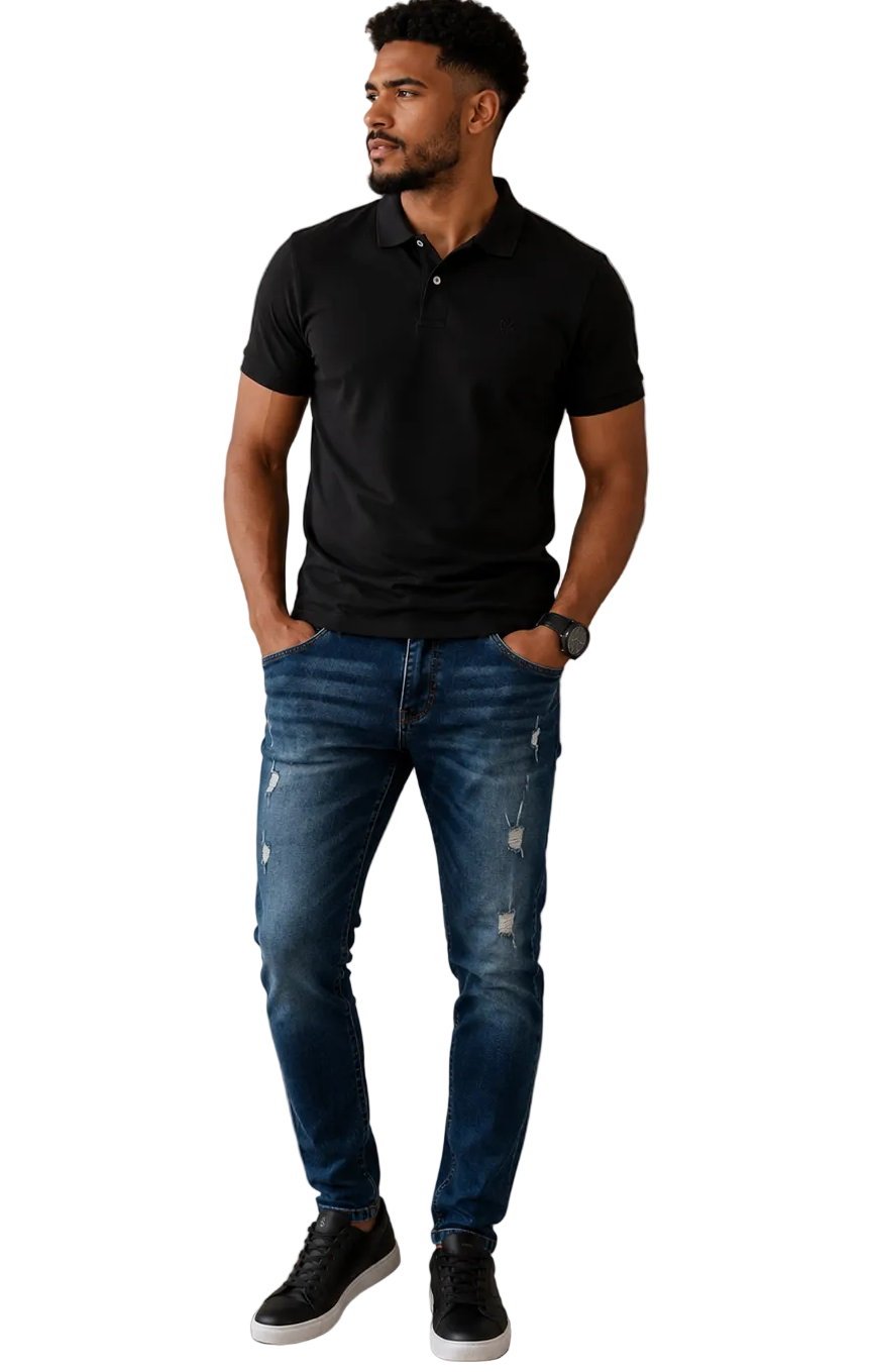 Calça Cavalheiro Jeans Masc 778