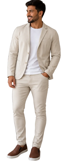 Calça Social Sarja Século XXI 10498