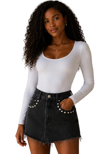 Short Saia Dislow C/Tachas 441758