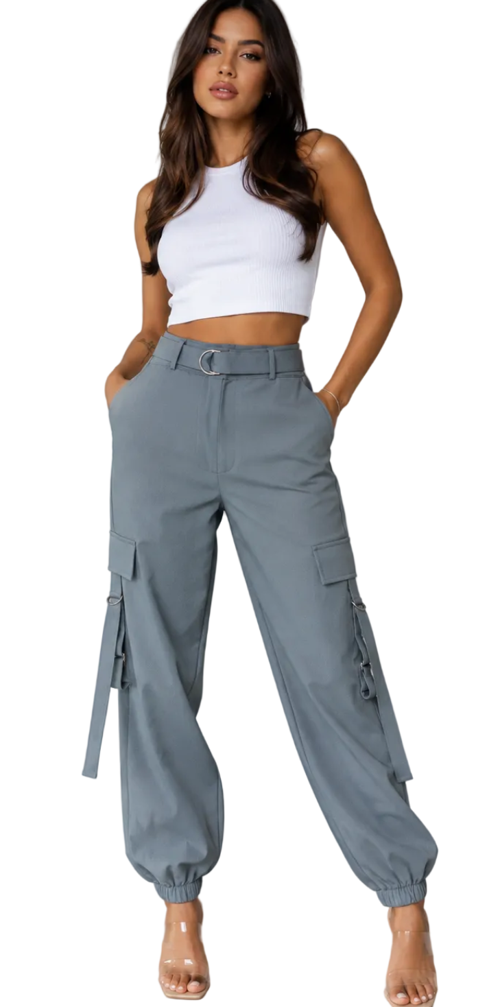 Calça Cargo Jogger Alfaiataria