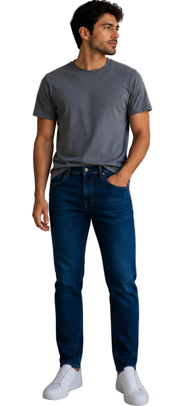 Calça Jeans Masc TXC Bordada 18338