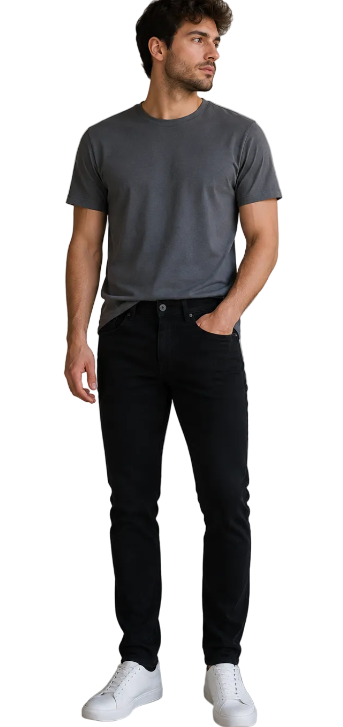 Calça Jeans Masc TXC Bordada 18031