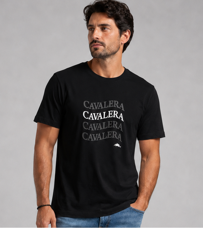 Camisa Masc Cavalera Estampada 2779