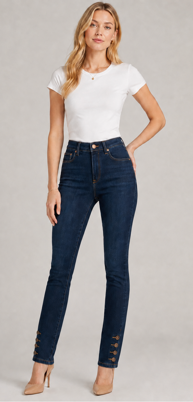Calça Fem Skinny Damyller 0N0RC76