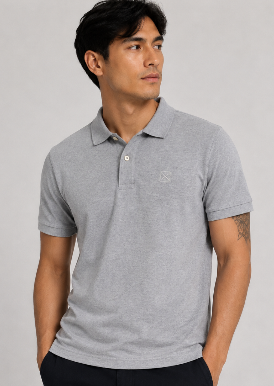 Polo Masc TXC Clássica Mescla 6337