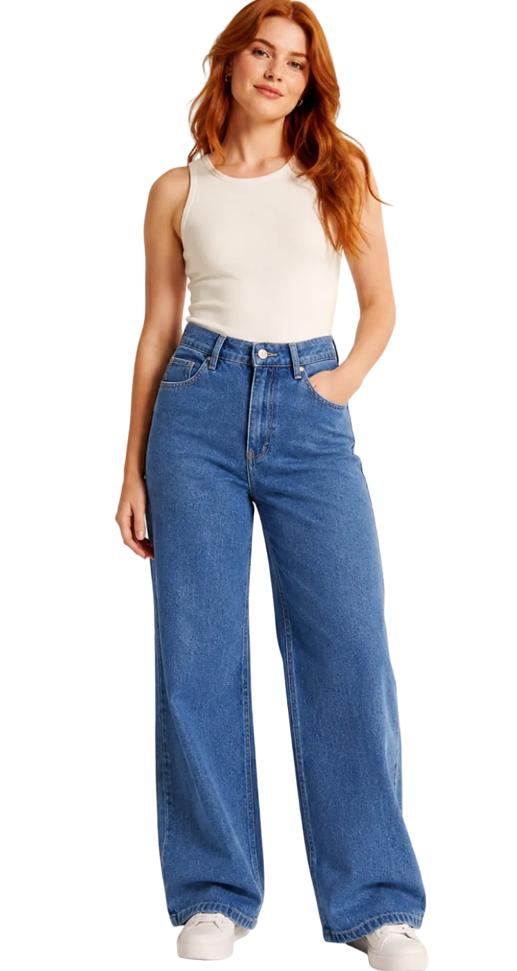 Calça Wide Leg EXC